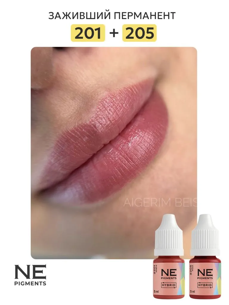 Пигмент для губ #205 Роза