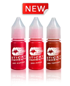 Sticky Pigments