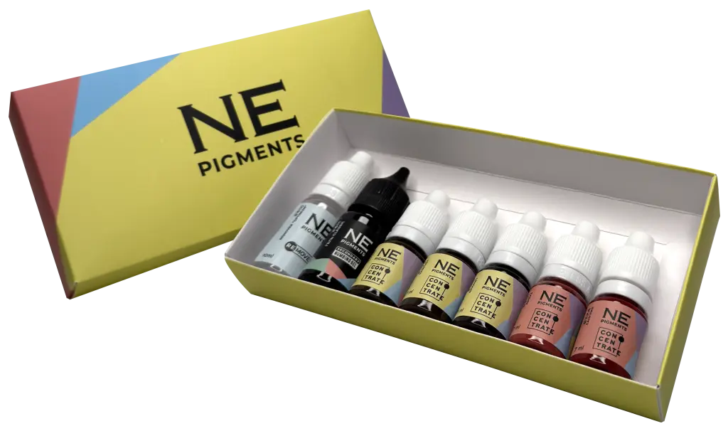 Ознакомительный сет  #524, 7 ml. Перманентный макияж  от магазина Pigment 