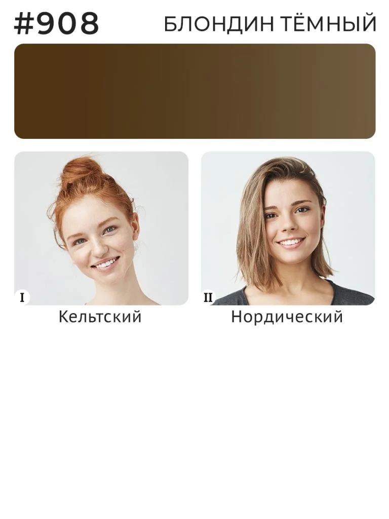 Минеральный пигмент #908 Блондин Тёмный