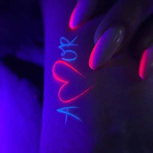 Неоновый пигмент для тату, Ne On "Red" #1001