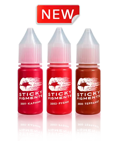 Sticky Pigments