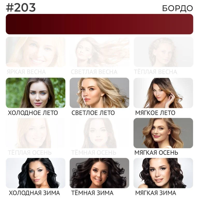 Пигмент для губ #203 Бордо