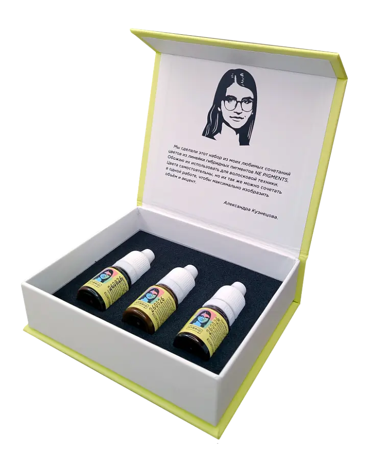 Kuznetsova Set #523, 3 ml. Перманентный макияж  от магазина Pigment 