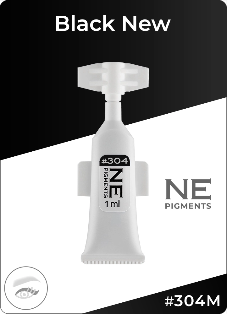 Монодоза пигмента для век #304 Новый Чёрный