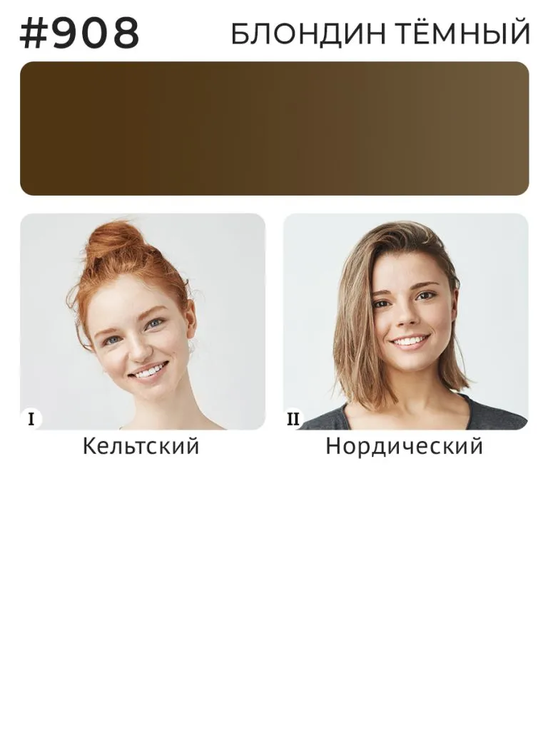 Минеральный пигмент #908 Блондин Тёмный