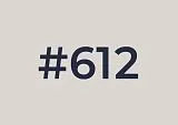 #612 