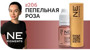 Пигмент для губ #206 Пепельная роза