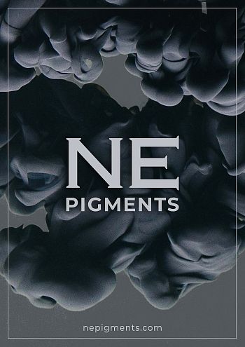 Плакат NE pigments Чёрный NEP02